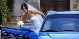 Mia Toretto (Jornada Brewster) llega a su boda en el Honda Integra GS-R que condujo en Fast and Furious y recuerda a Paul Walker