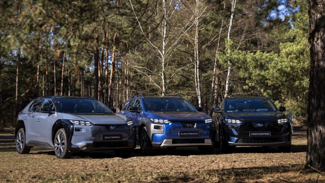 Nuevos SUV eléctricos Subaru