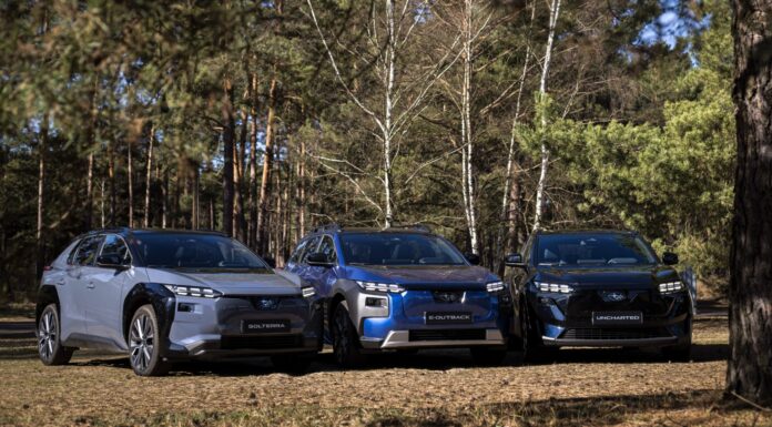 Subaru lanza tres nuevos SUV eléctricos en Europa: el renovado Solterra y los nuevos Uncharted y E-Outback Nuevos SUV eléctricos Subaru