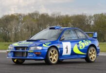 Las míticas llantas doradas del Subaru Impreza WRC iban a ser gris carbón originalmente, pero hubo un error en el envío Origen de las llantas doradas Subaru Impreza WRC