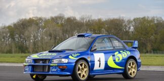 Las míticas llantas doradas del Subaru Impreza WRC iban a ser gris carbón originalmente, pero hubo un error en el envío Origen de las llantas doradas Subaru Impreza WRC