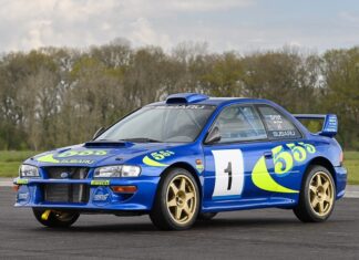 Las míticas llantas doradas del Subaru Impreza WRC iban a ser gris carbón originalmente, pero hubo un error en el envío Origen de las llantas doradas Subaru Impreza WRC