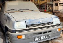 Encuentran un Renault 5 de 1982 nuevo abandonado en un garaje con apenas 12 kilómetros Renault 5 1982 nuevo abandonado