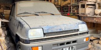 Encuentran un Renault 5 de 1982 nuevo abandonado en un garaje con apenas 12 kilómetros Renault 5 1982 nuevo abandonado