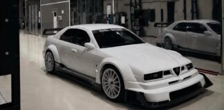 55-SGT, el espectacular restomod del Alfa Romeo 155 DTM Restomod Alfa Romeo 155 DTM
