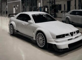 55-SGT, el espectacular restomod del Alfa Romeo 155 DTM Restomod Alfa Romeo 155 DTM