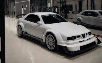 55-SGT, el espectacular restomod del Alfa Romeo 155 DTM Restomod Alfa Romeo 155 DTM