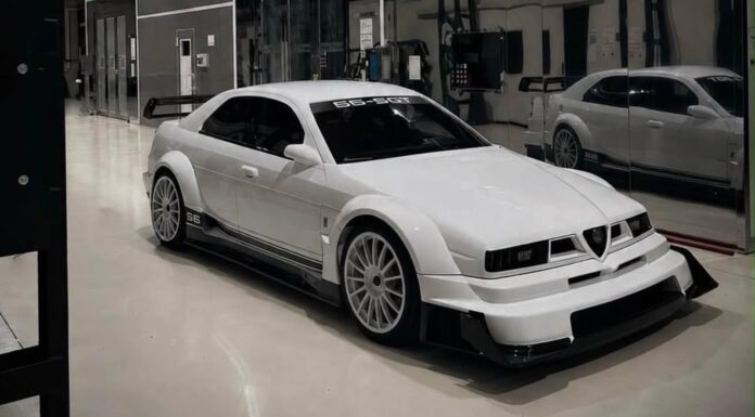 55-SGT, el espectacular restomod del Alfa Romeo 155 DTM Restomod Alfa Romeo 155 DTM