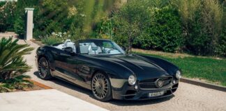 El Mercedes 300 SL Gullwing ha servido de inspiración a Saoutchik para crear el 300 GTC, un vehículo de aire retro que toma como base el SL Mercedes 300 SL Gullwing Saoutchik
