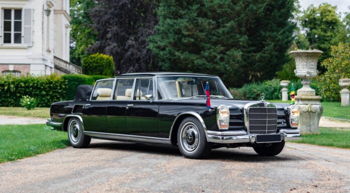 A subasta un Mercedes-Benz 600 Pullman Landaulet, la limusina de los dictadores, que podría alcanzar 1.800.000 euros Subasta Mercedes-Benz 600 Pullman Landaulet
