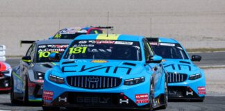 Santiago Urrutia (Geely) entra en la historia del TCR al ganar tres carreras disputadas en el fin de semana Santiago Urrutia conduciendo su Geely