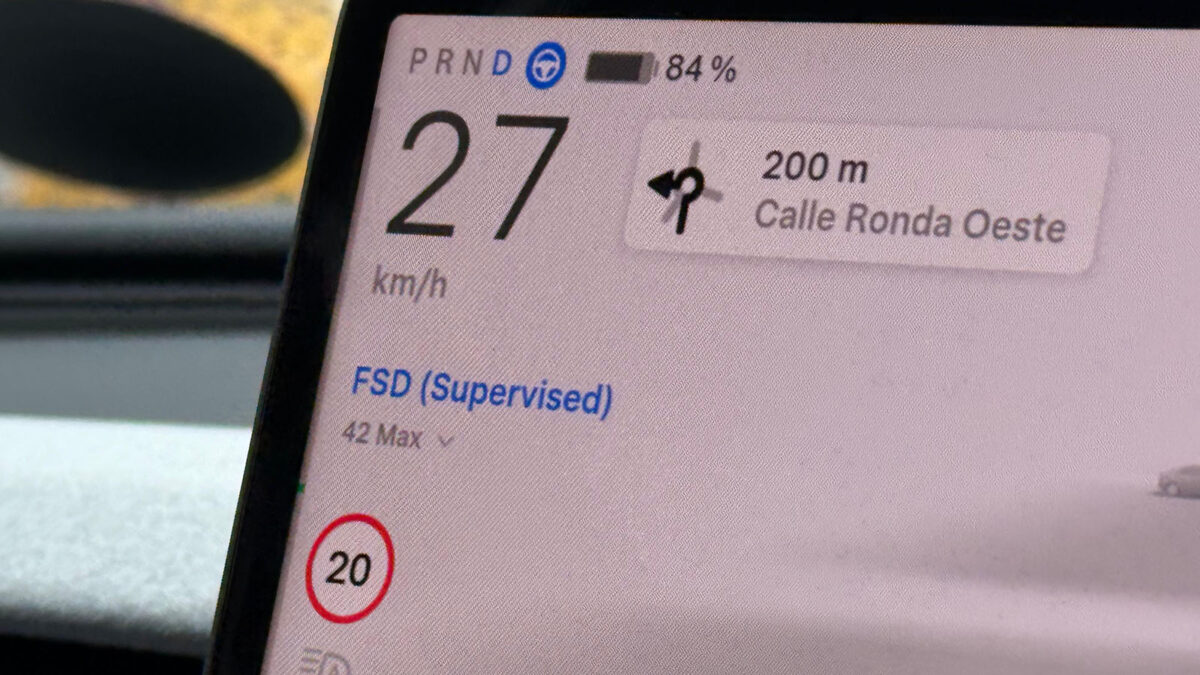 Tesla FSD detalle