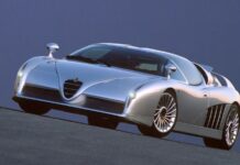 Alfa Romeo Scighera, el espectacular prototipo de Italdesign que la economía impidió llevarlo a producción Alfa Romero Scighera