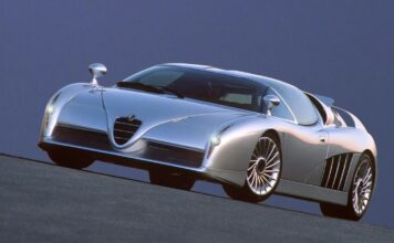 Alfa Romeo Scighera, el espectacular prototipo de Italdesign que la economía impidió llevarlo a producción Alfa Romero Scighera