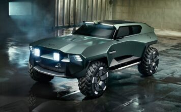 Aston Martin Dreadnought Concept, un todoterreno militar con motor V12 creado para el nuevo Call of Duty: Modern Warfare 4 Aston Martin Dreadnought Concept