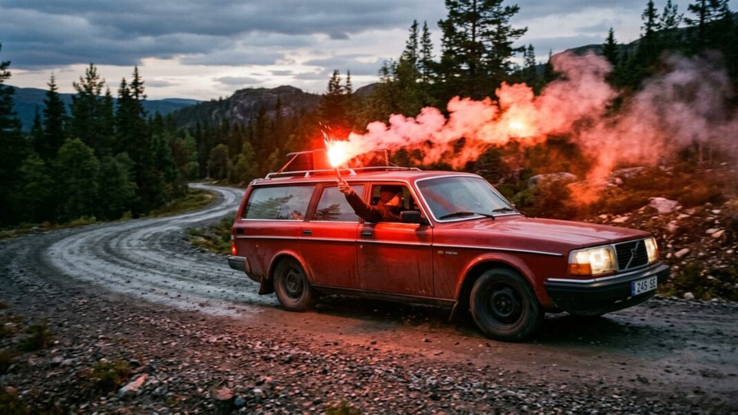 Bengalas de carretera Volvo
