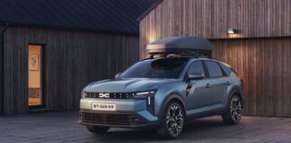 Dacia Striker, un crossover con estilo coupé, 600 litros de maletero y motores electrificados Dacia Striker
