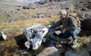 Un YouTuber encuentra un motor V12 Rolls-Royce Merlin abandonado en una montaña en Escocia Motor Rolls-Royce Merlin