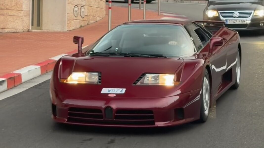 Fernando Alonso Bugatti EB110 GT