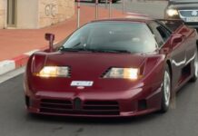 Fernando Alonso sorprende conduciendo un Bugatti EB110 GT en Mónaco como el que tuvo Michael Schumacher Fernando Alonso Bugatti EB110 GT