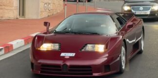 Fernando Alonso sorprende conduciendo un Bugatti EB110 GT en Mónaco como el que tuvo Michael Schumacher Fernando Alonso Bugatti EB110 GT