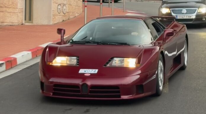 Fernando Alonso sorprende conduciendo un Bugatti EB110 GT en Mónaco como el que tuvo Michael Schumacher Fernando Alonso Bugatti EB110 GT