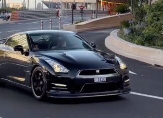 Fernando Alonso enseña su nuevo Nissan GT-R en Mónaco Fernando Alonso Nissan GT-R