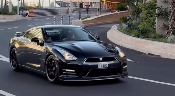 Fernando Alonso enseña su nuevo Nissan GT-R en Mónaco Fernando Alonso Nissan GT-R