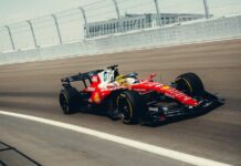 Ferrari ya ha probado MadRing, Hamilton y Leclerc estrenaron el circuito del Gran Premio de España de F1 Ferrari MadRing