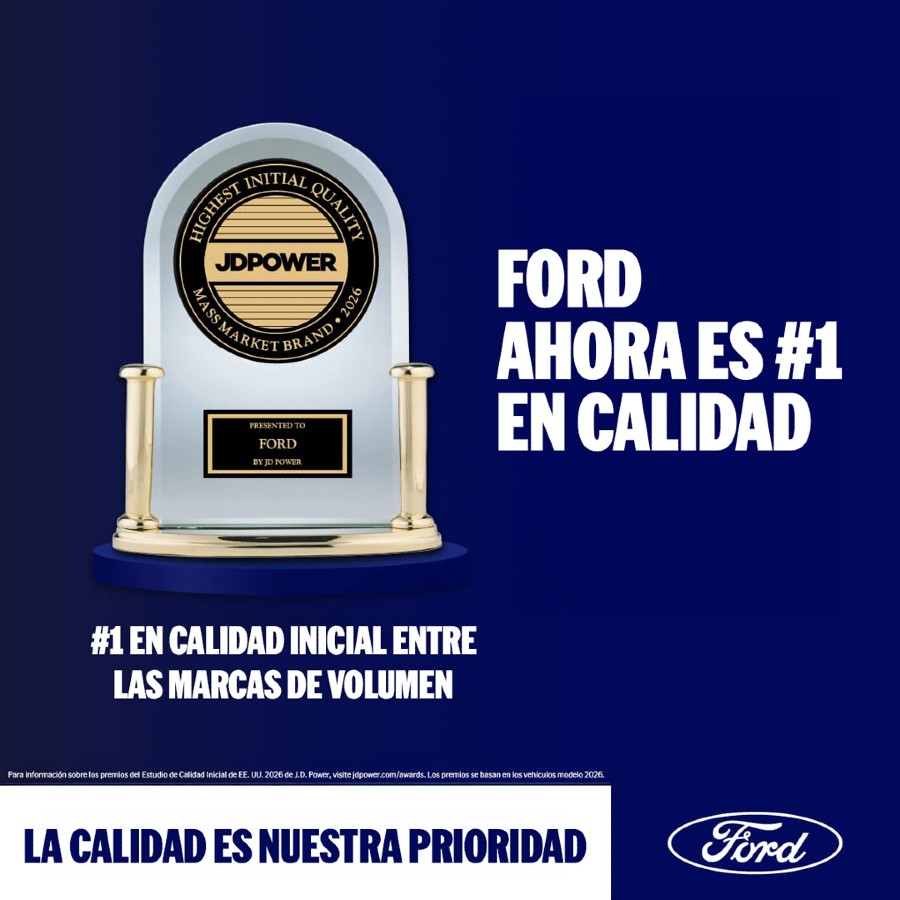 Premio calidad J.D. Power Ford