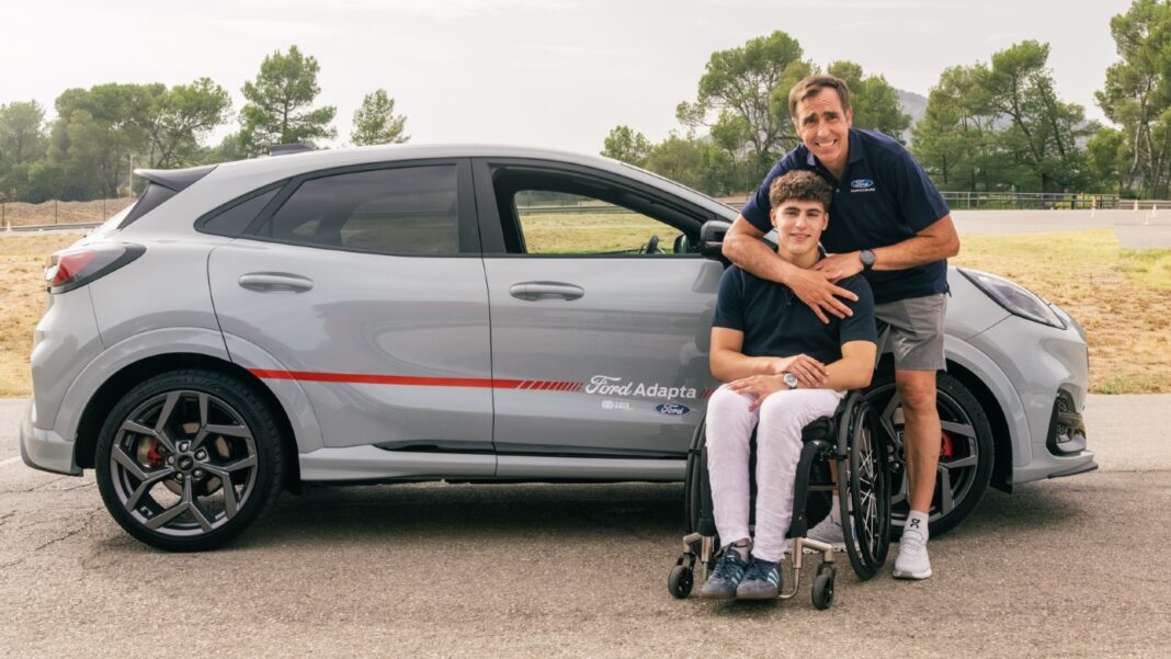 ford-puma-st-adaptado-marc-roma Marc Roma recibe su Ford Puma ST adaptado con tecnología Ford BlueCruise