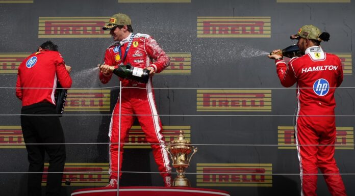 GP de Gran Bretaña 2026: Charles Leclerc consigue la primera victoria de la temporada podio GP de Gran Bretaña 2026