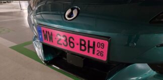 Llegan las matrículas rosas: ¿qué significa esta nueva placa en un coche? Matrículas rosas