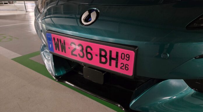 Llegan las matrículas rosas: ¿qué significa esta nueva placa en un coche? Matrículas rosas