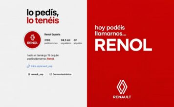 Renault España cambia su nombre para celebrar la victoria de España frente a Francia en el Mundial: “Hoy podéis llamarnos Renol” Renol España