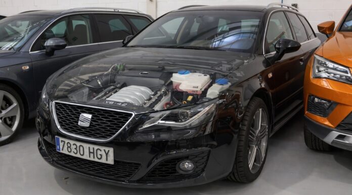 SEAT Exeo ST V8 4.2 4x4, el prototipo secreto de la berlina española con motor del Audi RS 4 B7