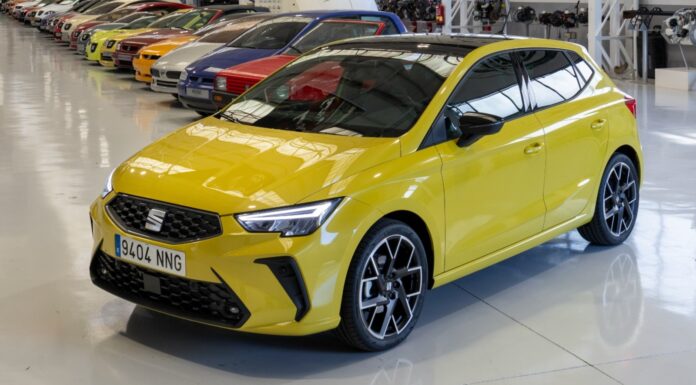 SEAT muestra por primera vez el Ibiza en el Amarillo Hypnotic SEAT Ibiza Amarillo Hypnotic