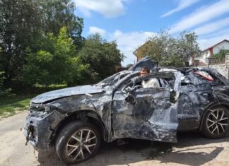 ¡Increíble! Un Volkswagen Touareg sobrevive al impacto de un misil balístico cercano y vuelve a arrancar Volkswagen Touareg sobrevive a un misil balístico