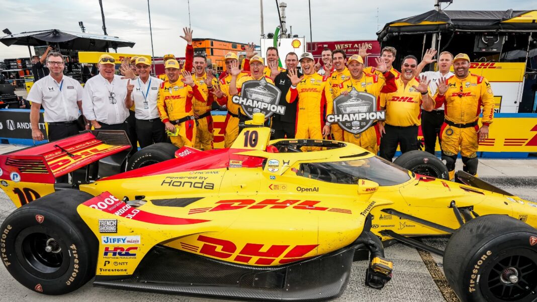 Álex Palou se proclama campeón de la IndyCar por quinta vez Álex Palou se proclama campeón de la IndyCar por quinta vez