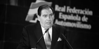 Carlos Gracia (84 años), expresidente de la Real Federación Española de Automovilismo, ha fallecido