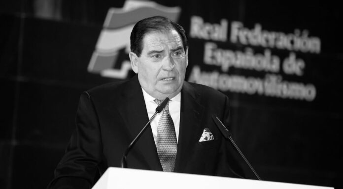 Carlos Gracia (84 años), expresidente de la Real Federación Española de Automovilismo, ha fallecido