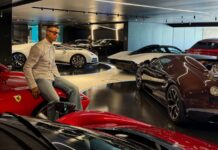 Cristiano Ronaldo presume de su espectacular y millonario garaje de coches Garaje de Cristiano Ronaldo