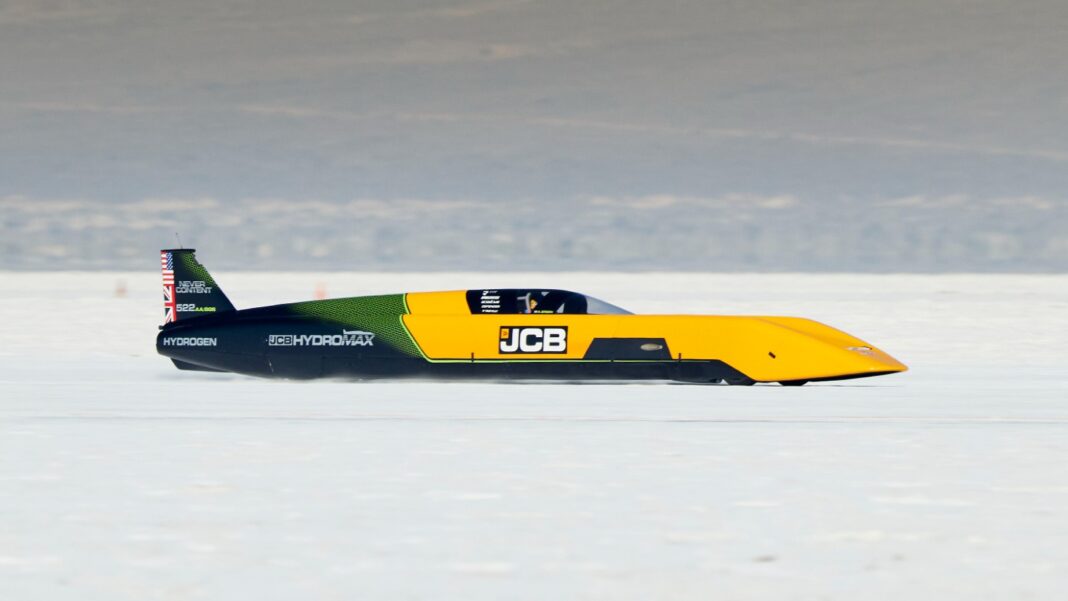 jcb-hydromax-récord-bonneville JCB Hydromax alcanza los 592,797 km/h