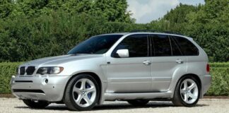 BMW y Kith montan el motor V10 del M5 y cambio manual en un X5 de primera generación Kith BMW X5 V10