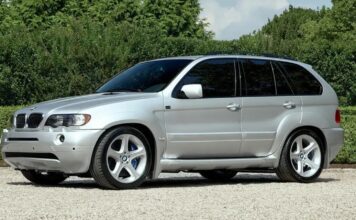 BMW y Kith montan el motor V10 del M5 y cambio manual en un X5 de primera generación Kith BMW X5 V10