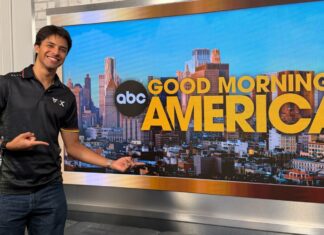 Pepe Martí, piloto español de Cupra en la Fómula E, visita el famoso programa estadounidense 'Good Morning America' Pepe Martí, piloto español de Cupra en la Formula E