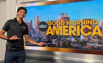 Pepe Martí, piloto español de Cupra en la Fómula E, visita el famoso programa estadounidense 'Good Morning America' Pepe Martí, piloto español de Cupra en la Formula E
