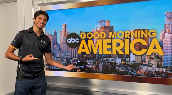 Pepe Martí, piloto español de Cupra en la Fómula E, visita el famoso programa estadounidense 'Good Morning America' Pepe Martí, piloto español de Cupra en la Formula E