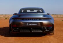 Porsche ha creado un 911 único cuyo alerón esconde el mensaje: "Hasta luego, colega" Porsche 911 Turbo S único Australia