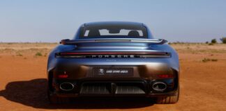 Porsche ha creado un 911 único cuyo alerón esconde el mensaje: "Hasta luego, colega" Porsche 911 Turbo S único Australia